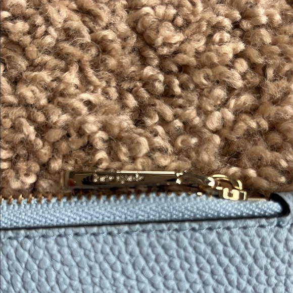 Kate Spade Light Blue Leather Pouch - Picture 5 of 5